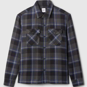 Gap Flannel Shirt Jacket